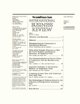 Go to journal home page - Scandinavian International Business Review